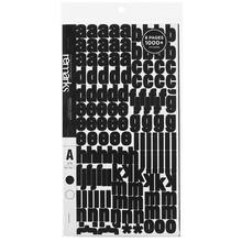 jfk remarks alphabet sticker
